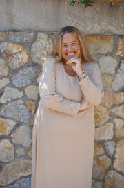 VESTIDO DAY BEIGE