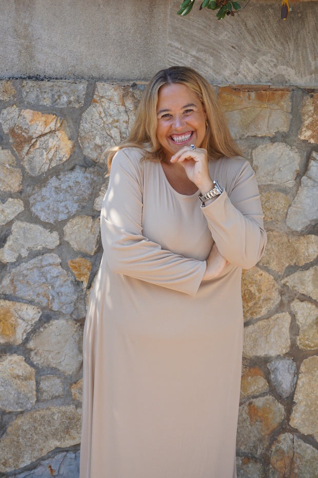 VESTIDO DAY BEIGE
