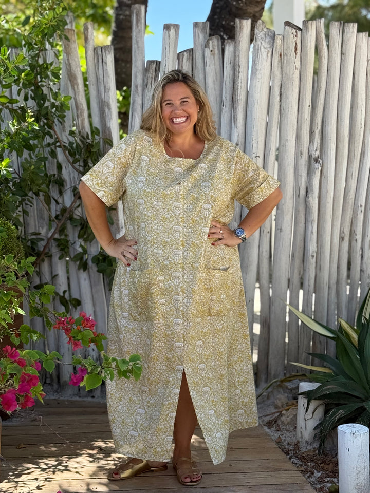 VESTIDO MACAO ÁMBAR