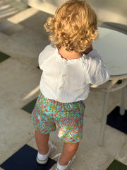 SHORT NAGUA TURQUESA