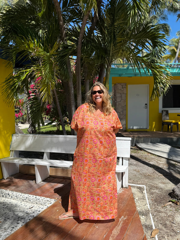 VESTIDO CLUB NARANJA