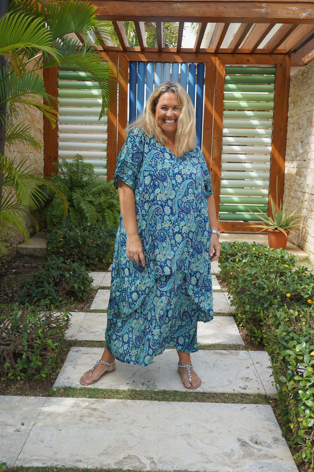 VESTIDO NEIBA MARINO