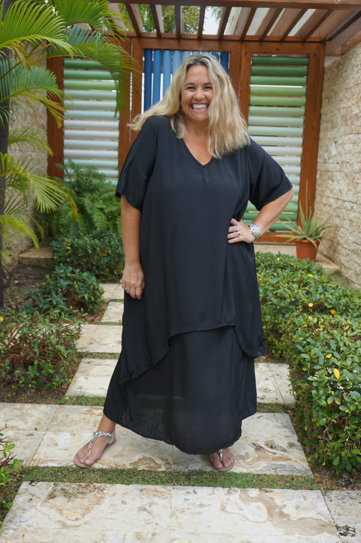 VESTIDO NEIBA NEGRO