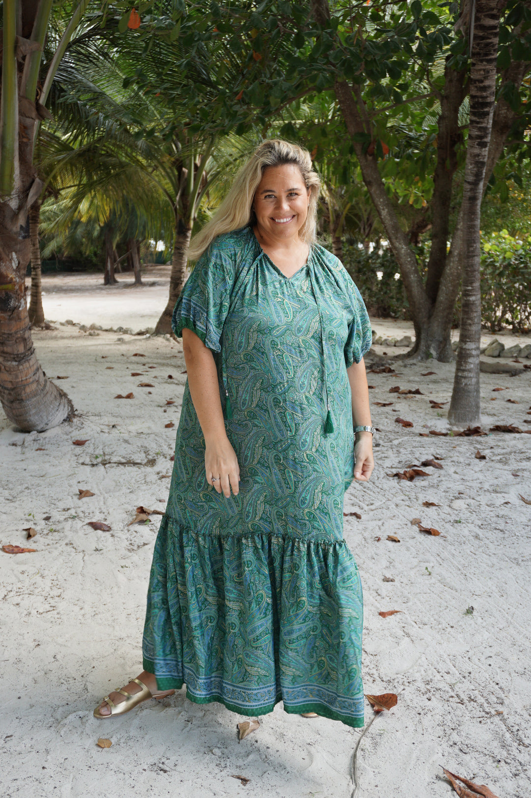 VESTIDO ISABELA VERDE