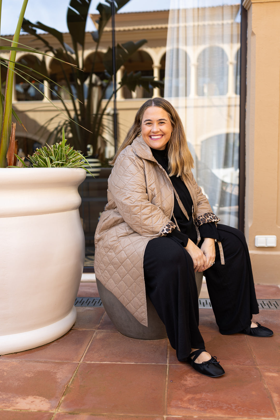 ABRIGO COZY CAMEL