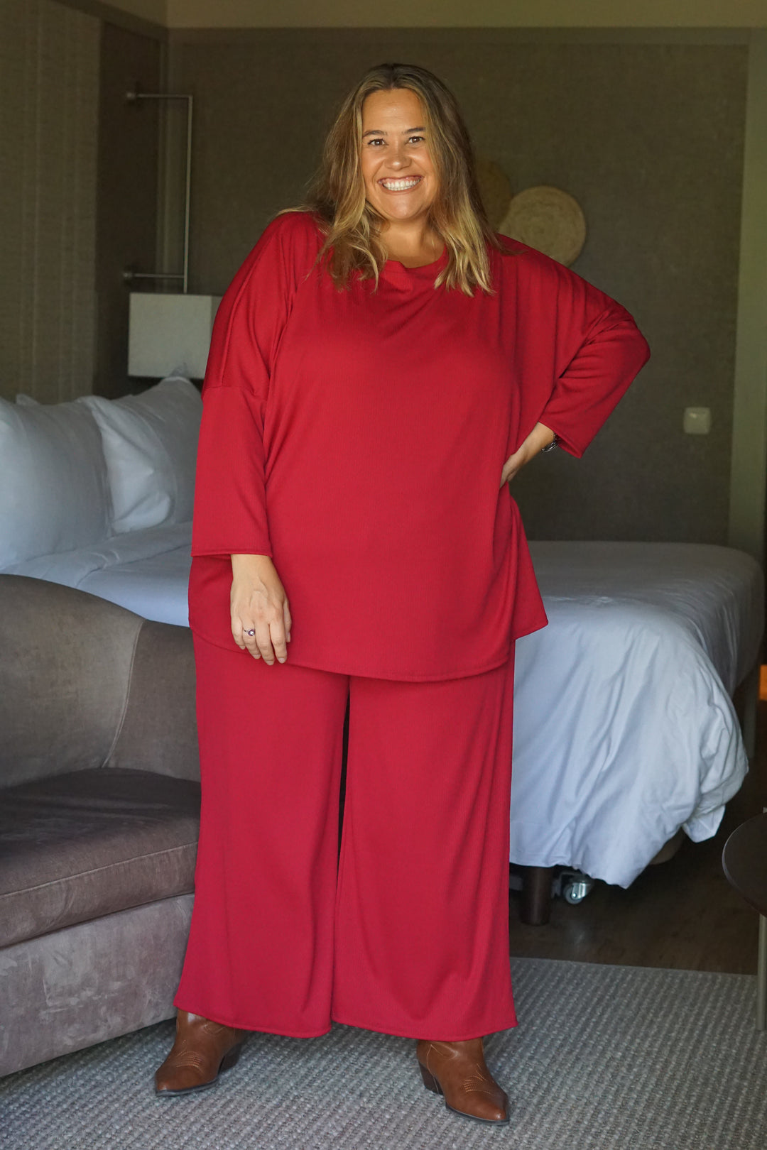 CONJUNTO YIX ROJO