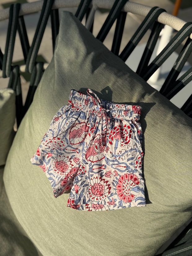 SHORT NAGUA CELESTE