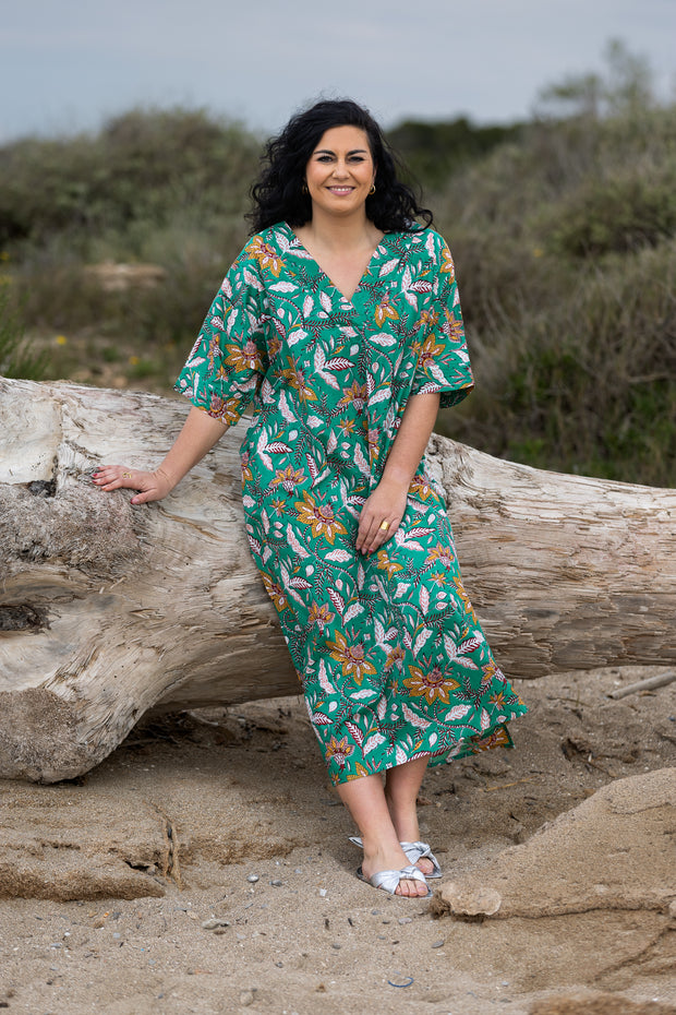 CAFTÁN ROMANA VERDE