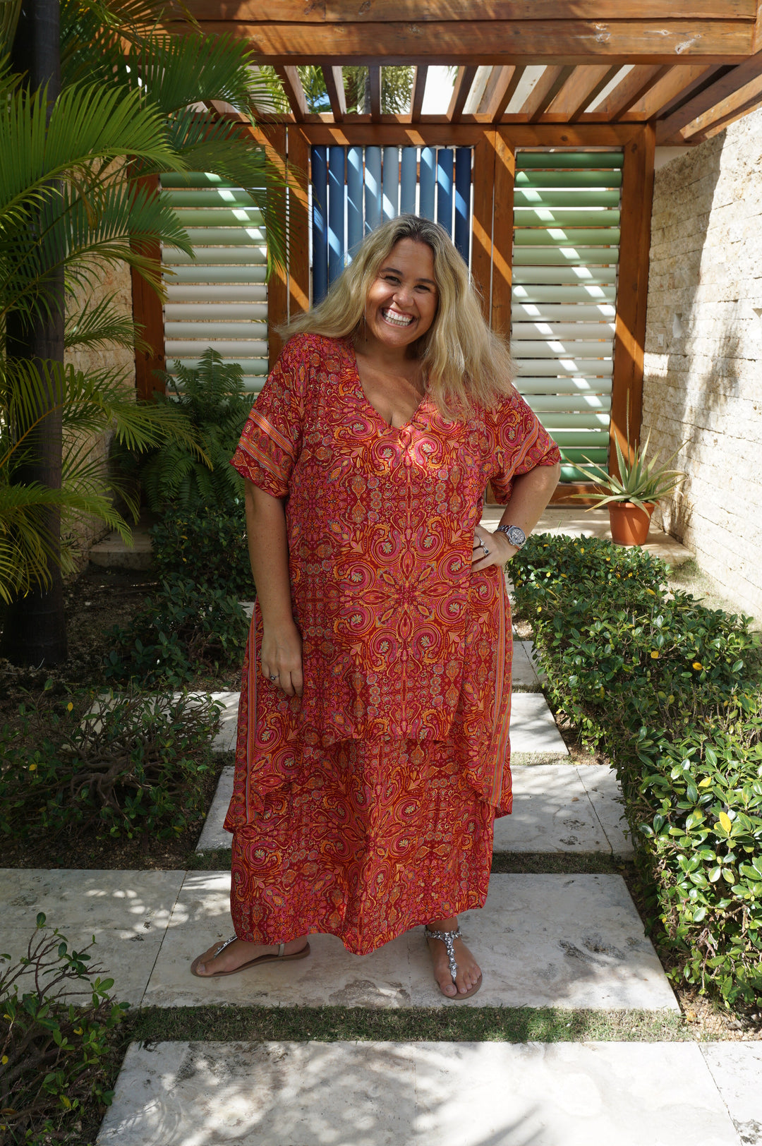 VESTIDO NEIBA ROJO