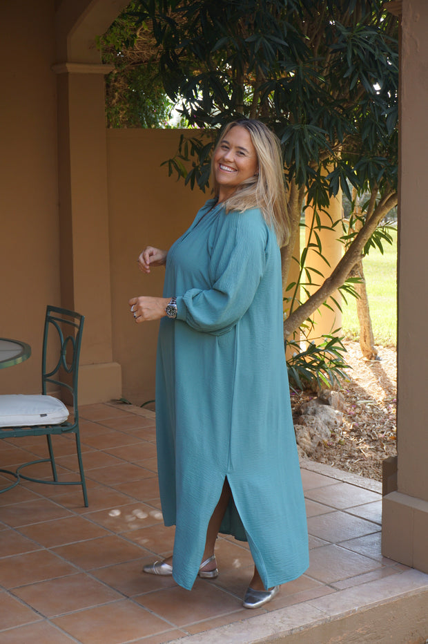 VESTIDO MAKA AGUA