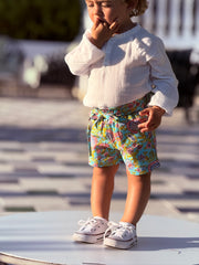 SHORT NAGUA TURQUESA