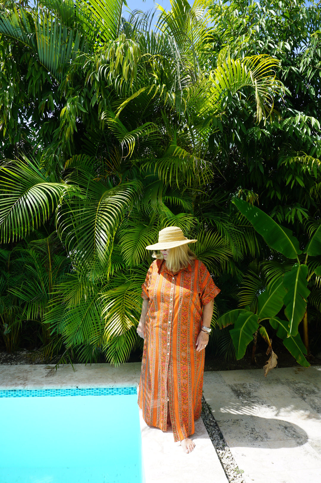 VESTIDO CONSTANZA NARANJA