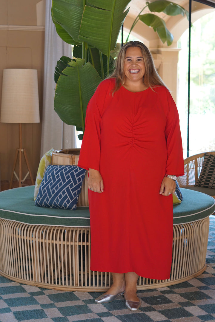 VESTIDO NUIT ROJO