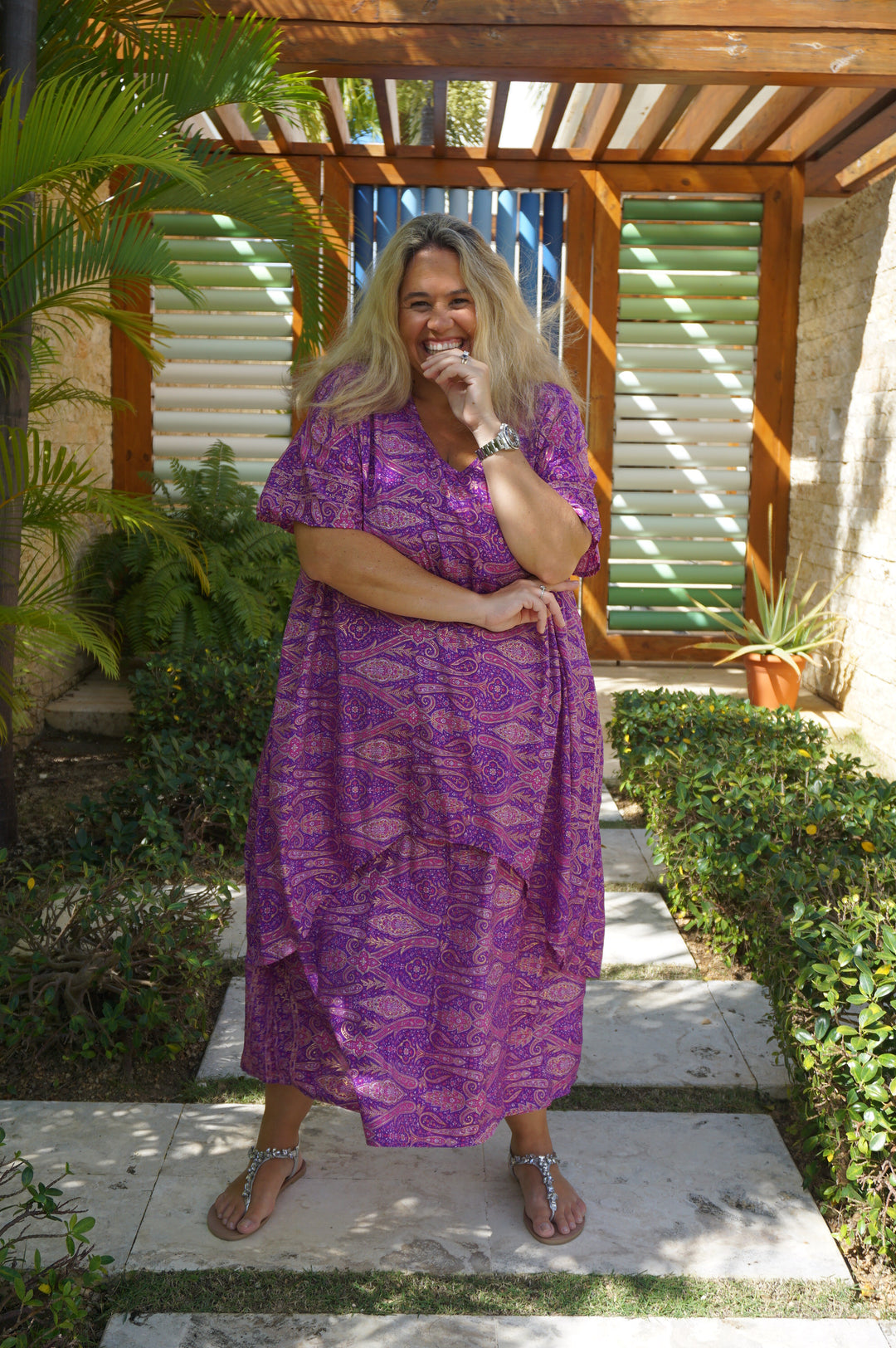 VESTIDO NEIBA MORADO