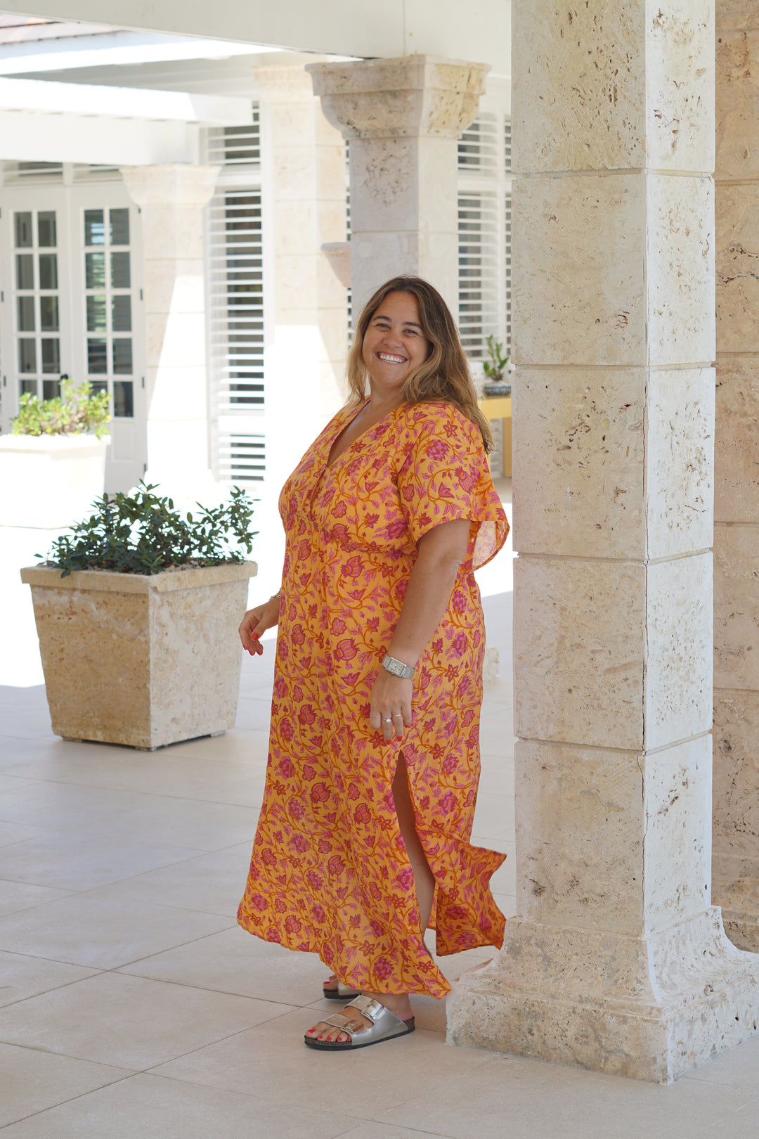VESTIDO MARTA AMARILLO