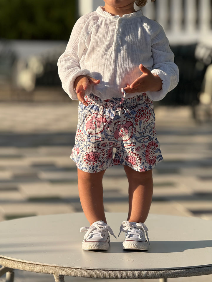 SHORT NAGUA CELESTE