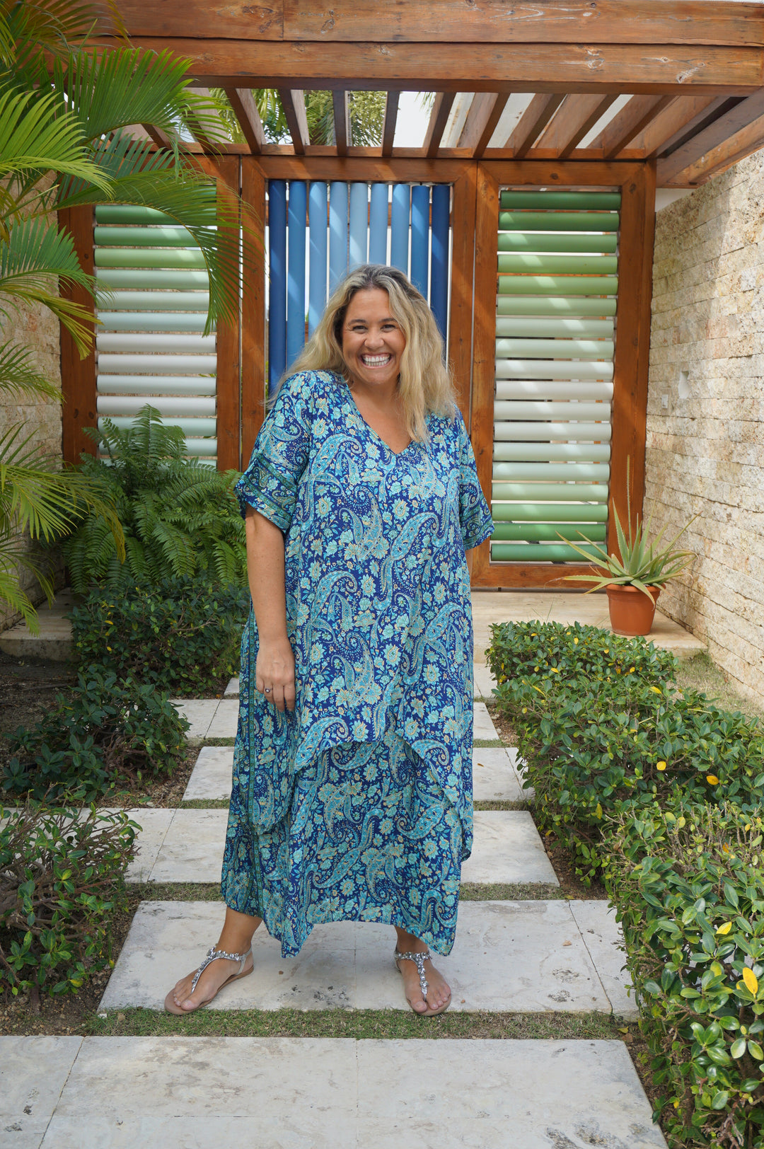 VESTIDO NEIBA MARINO