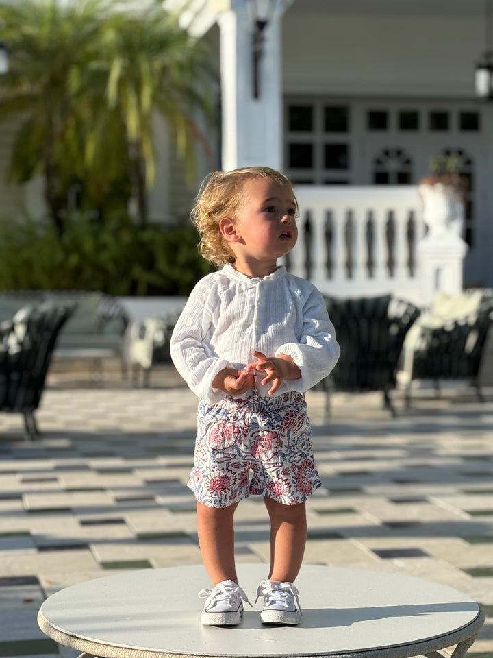 SHORT NAGUA CELESTE