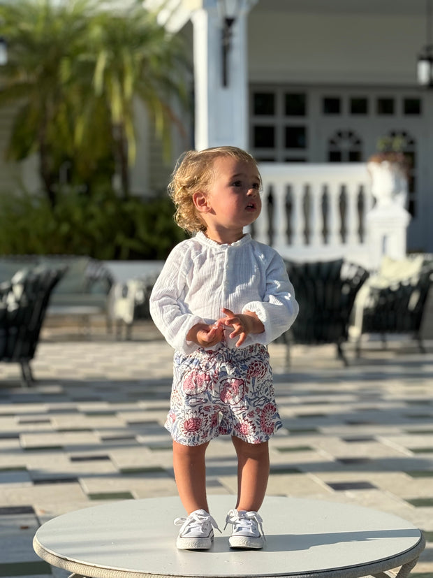 SHORT NAGUA CELESTE
