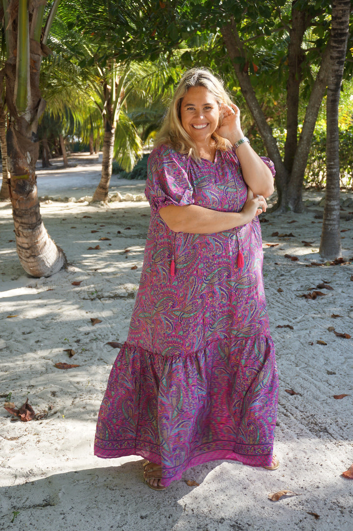VESTIDO ISABELA MORADO