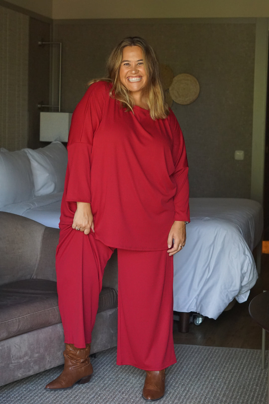 CONJUNTO YIX ROJO