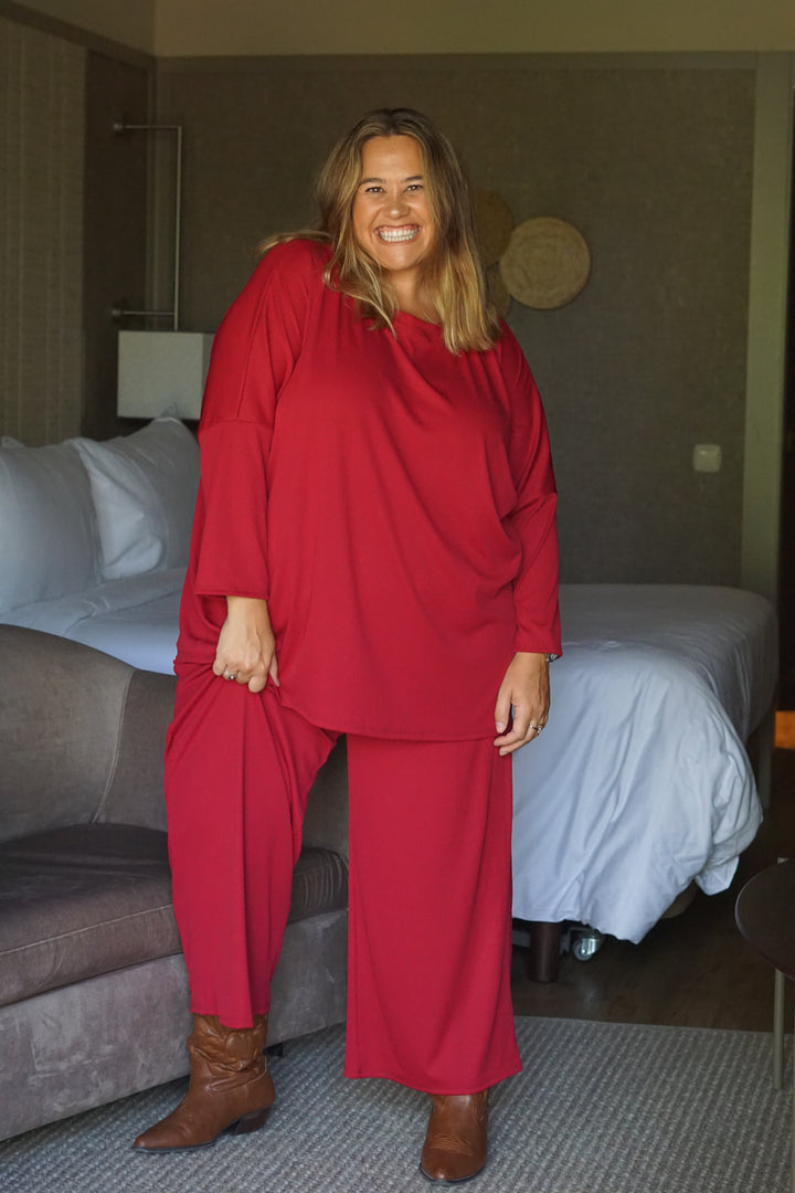 CONJUNTO YIX ROJO