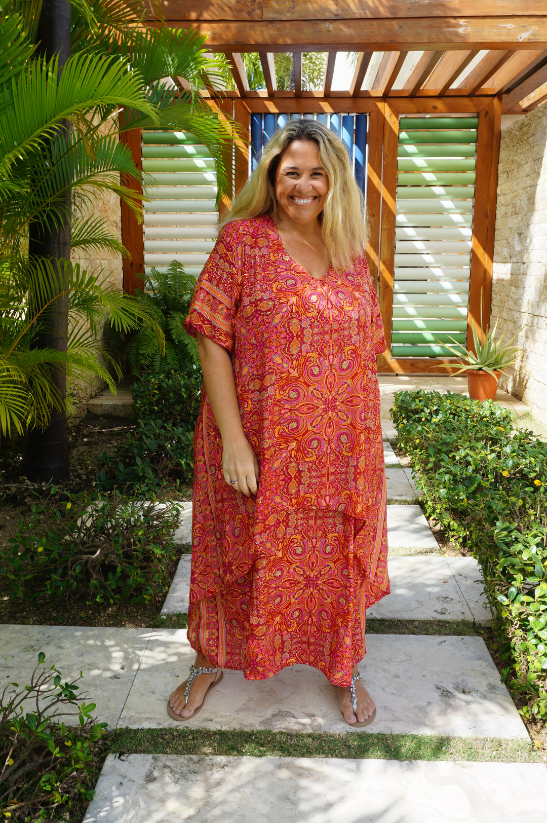 VESTIDO NEIBA ROJO