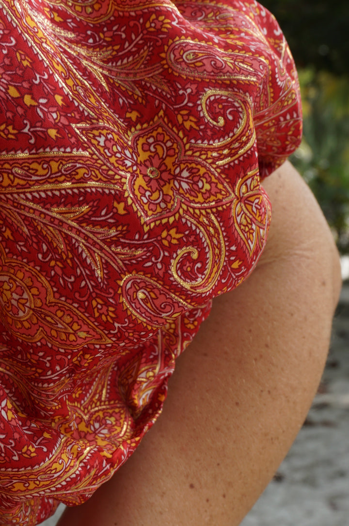 VESTIDO ISABELA ROJO