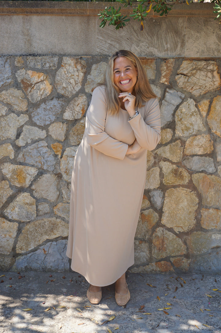 VESTIDO DAY BEIGE
