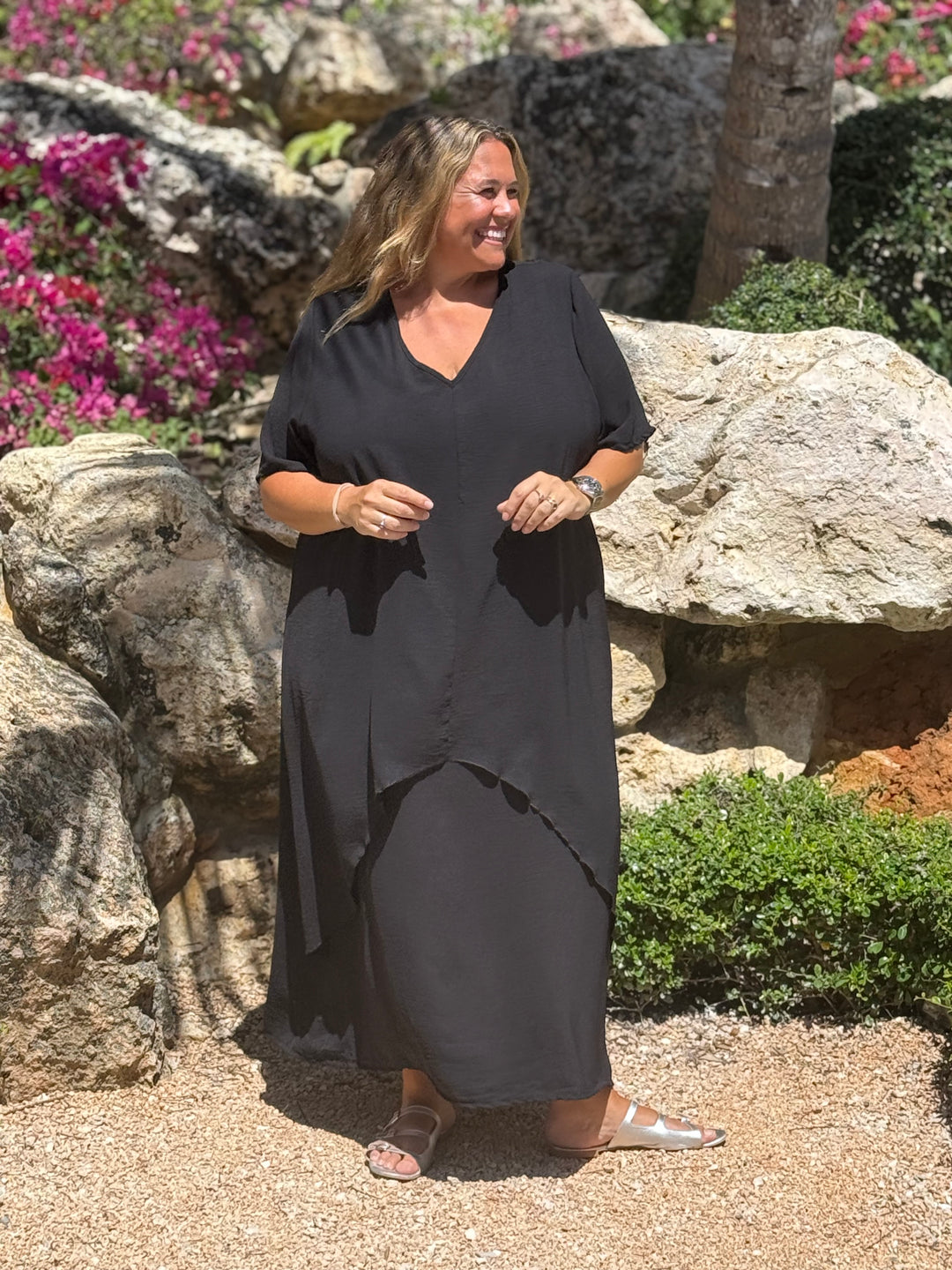 VESTIDO MALTA NEGRO
