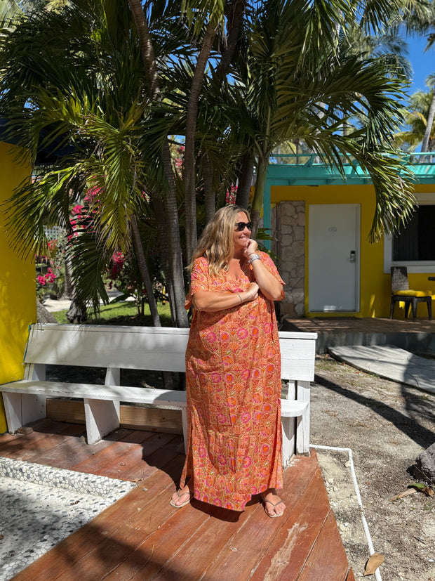 VESTIDO CLUB NARANJA