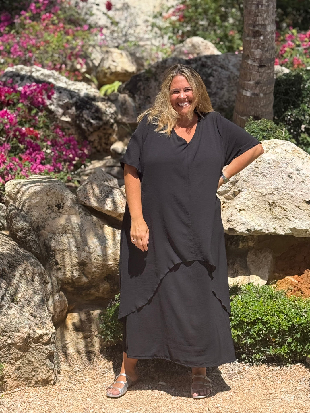 VESTIDO MALTA NEGRO