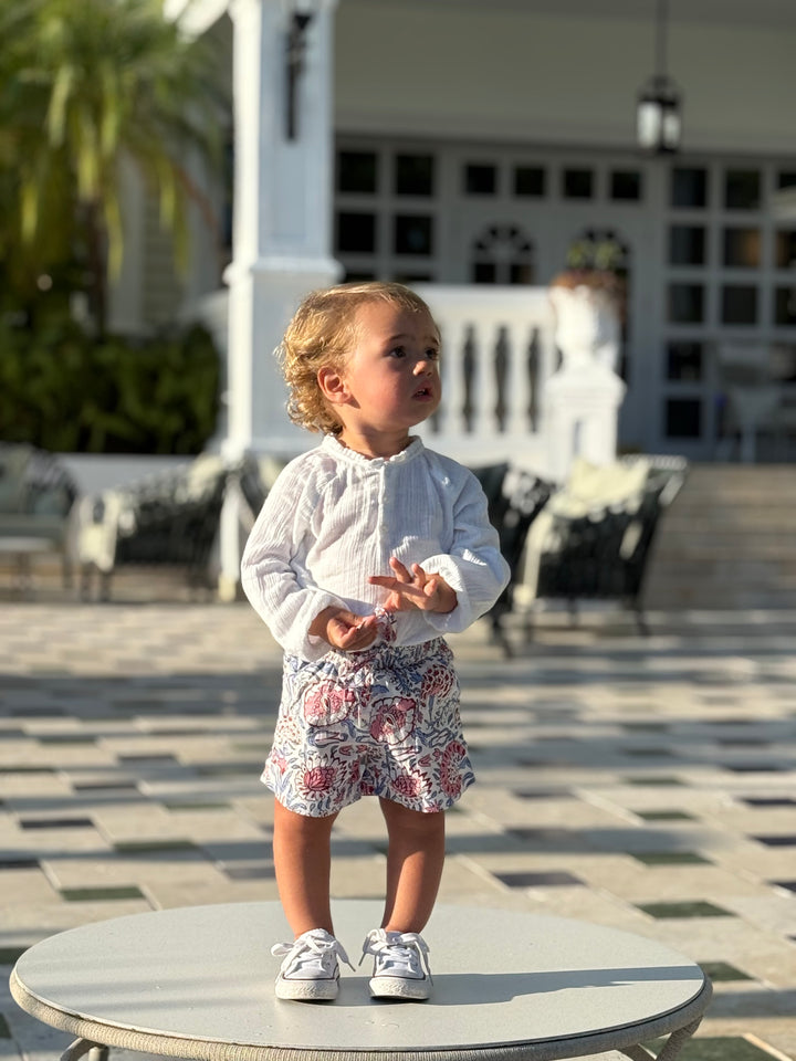 SHORT NAGUA CELESTE