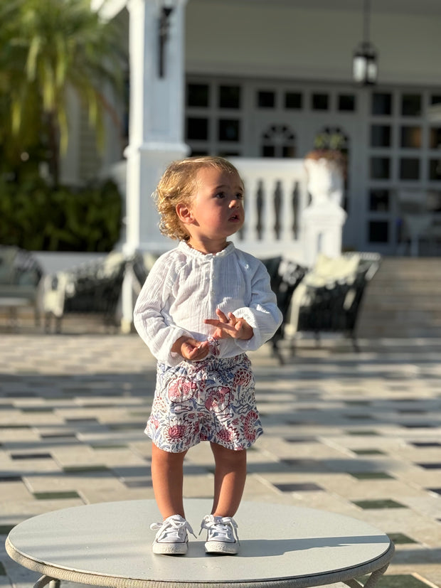 SHORT NAGUA CELESTE