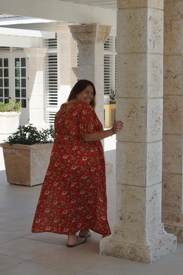 VESTIDO MARTA ROJO