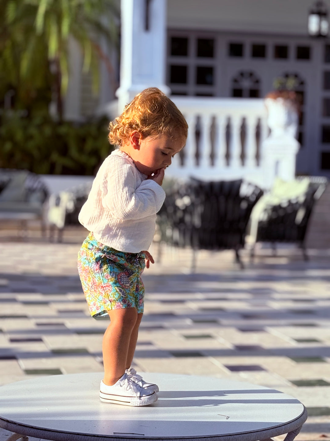 SHORT NAGUA TURQUESA