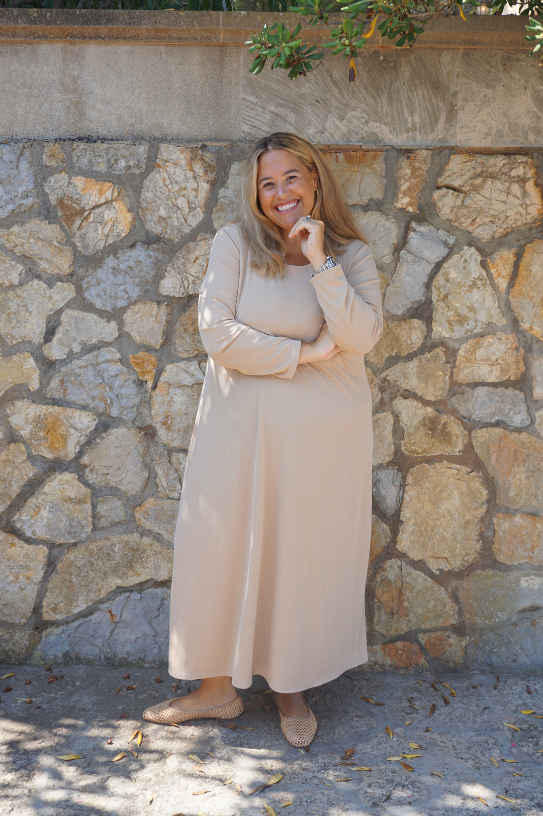 VESTIDO DAY BEIGE