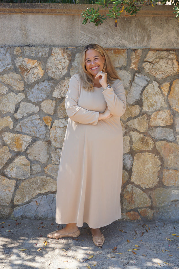 VESTIDO DAY BEIGE