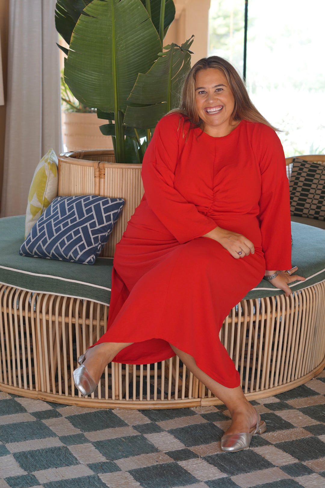 VESTIDO NUIT ROJO