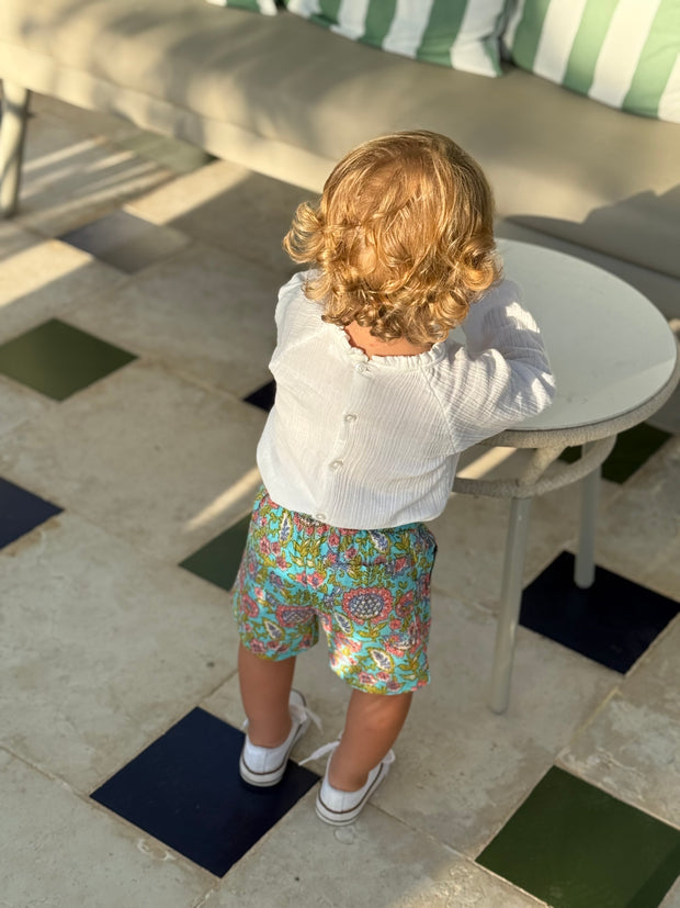 SHORT NAGUA TURQUESA