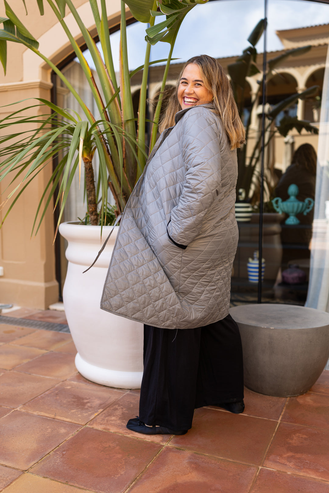 ABRIGO COZY GRIS