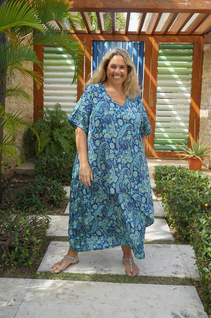 VESTIDO NEIBA MARINO