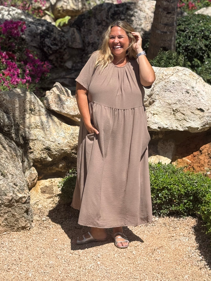 VESTIDO GRETA TOPO