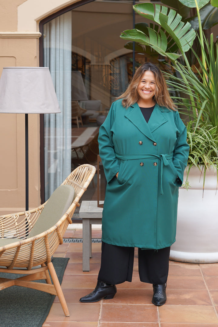 GABARDINA GATSBY VERDE