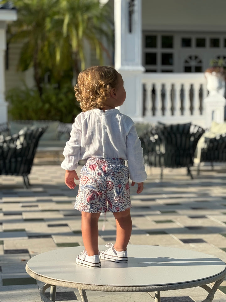 SHORT NAGUA CELESTE