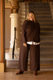 CONJUNTO SWAN MARRÓN