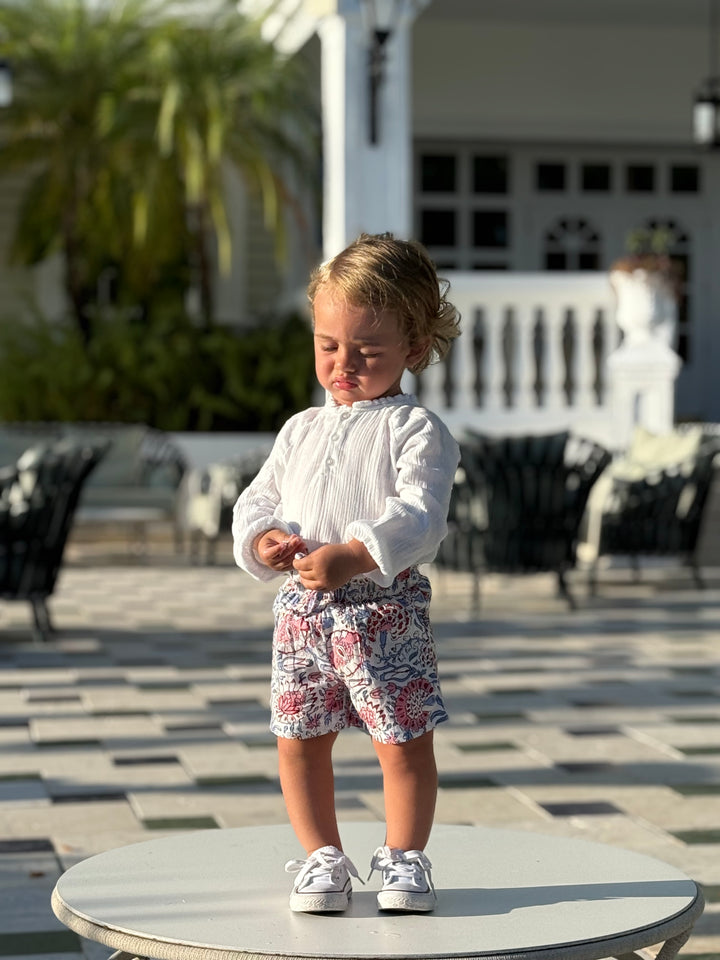 SHORT NAGUA CELESTE
