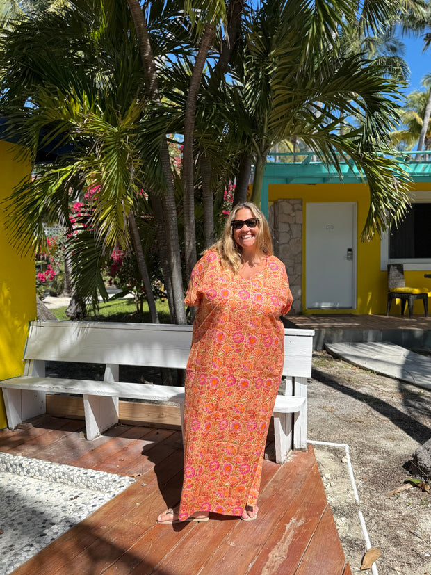 VESTIDO CLUB NARANJA