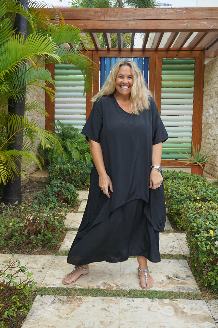 VESTIDO NEIBA NEGRO