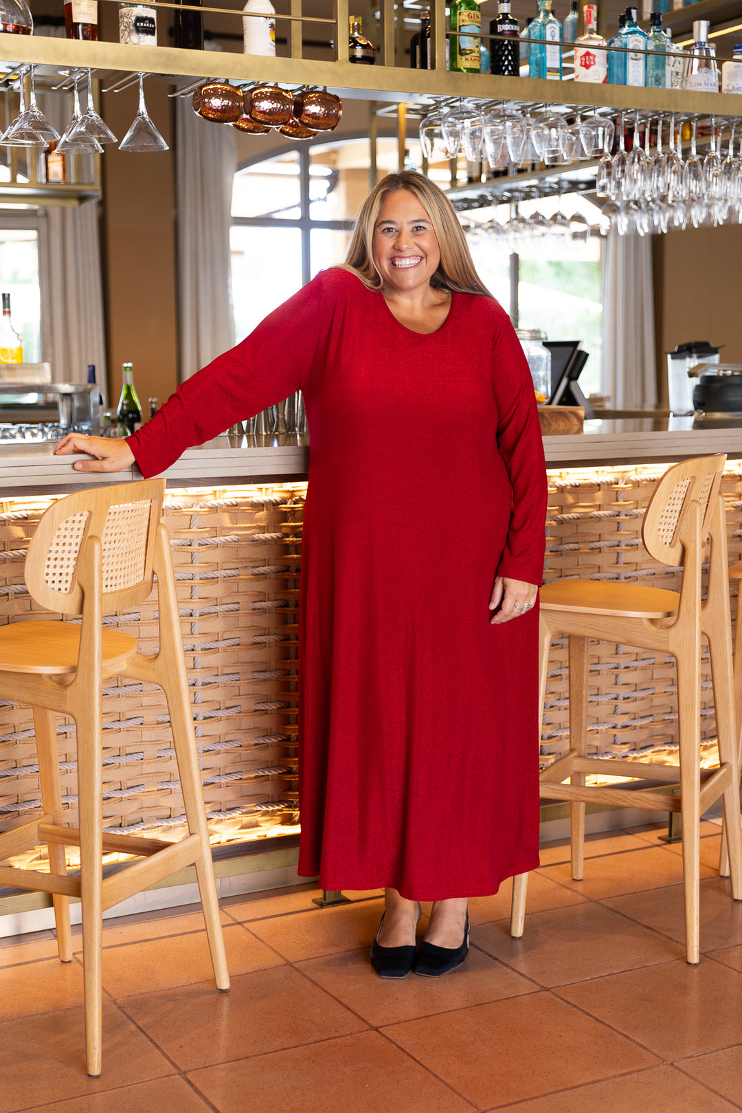 VESTIDO NIGHT RED